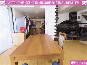 VR pornography - stellar teen housekeeper plow for money
